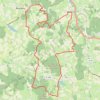 Itinéraire La randonnée de Verosvres, distance, dénivelé, altitude, carte, profil, trace GPS