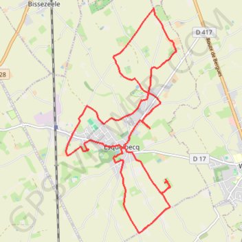 Itinéraire La plaine au Bois, distance, dénivelé, altitude, carte, profil, trace GPS