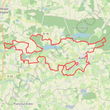 Itinéraire NewTrack, distance, dénivelé, altitude, carte, profil, trace GPS