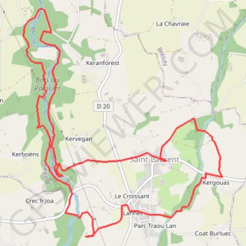 Itinéraire TRK2, distance, dénivelé, altitude, carte, profil, trace GPS