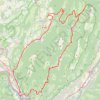 Itinéraire Randonnée en Chartreuse, distance, dénivelé, altitude, carte, profil, trace GPS