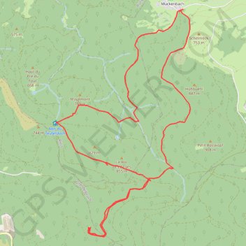 Itinéraire Diner aux chandelles dans la cabane à boeufs, distance, dénivelé, altitude, carte, profil, trace GPS