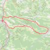 Itinéraire De Foix à Lavelanet par Roquefixade, distance, dénivelé, altitude, carte, profil, trace GPS