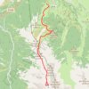 Itinéraire Les Lacs de Consaterre, distance, dénivelé, altitude, carte, profil, trace GPS