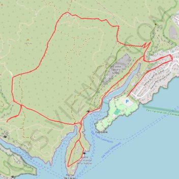 Itinéraire Cassis - Les calanques de Port Miou et Port Pin, distance, dénivelé, altitude, carte, profil, trace GPS
