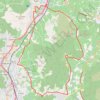 Itinéraire Balade vtt autour de cuers pierrefeu la crau sollies, distance, dénivelé, altitude, carte, profil, trace GPS