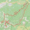 Itinéraire Sommet du Marsaou - Les Suvières, distance, dénivelé, altitude, carte, profil, trace GPS