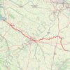 Itinéraire La traversée de la Somme par le chemin de halage, distance, dénivelé, altitude, carte, profil, trace GPS