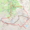 Itinéraire CCrsb, distance, dénivelé, altitude, carte, profil, trace GPS