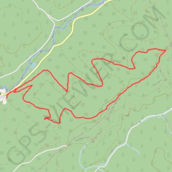 Itinéraire Circuit de la Vierge du Haut Port, distance, dénivelé, altitude, carte, profil, trace GPS