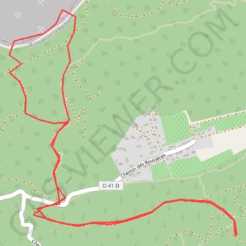 Itinéraire Balade aux Carrières de la Bédoule, par le vallon du Peuplier, distance, dénivelé, altitude, carte, profil, trace GPS