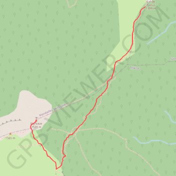 Itinéraire Elancèze, distance, dénivelé, altitude, carte, profil, trace GPS