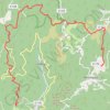 Itinéraire MANDAGOUT - PRACOUSTAL PAR LA TOUREILLE, distance, dénivelé, altitude, carte, profil, trace GPS