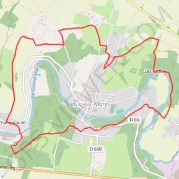 Itinéraire Randonnée des Gailles, distance, dénivelé, altitude, carte, profil, trace GPS