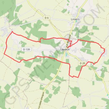 Itinéraire Des kilomètres pour une recette - Lavoux, distance, dénivelé, altitude, carte, profil, trace GPS