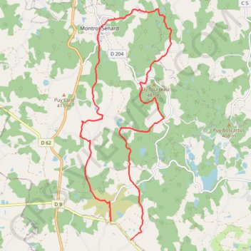 Itinéraire D9 et Route à D9 et Les Betoulles, distance, dénivelé, altitude, carte, profil, trace GPS