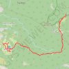 Itinéraire La nouvelle depuis le col des boeufs, distance, dénivelé, altitude, carte, profil, trace GPS