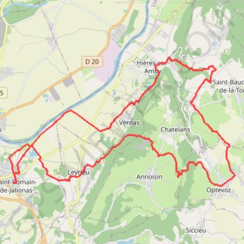 Itinéraire VTT 35km 2024-18763049, distance, dénivelé, altitude, carte, profil, trace GPS