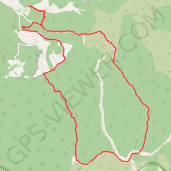 Itinéraire Combe Mayaud - fontaine du Rupt, distance, dénivelé, altitude, carte, profil, trace GPS