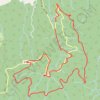 Itinéraire Autour de Labruguière, distance, dénivelé, altitude, carte, profil, trace GPS