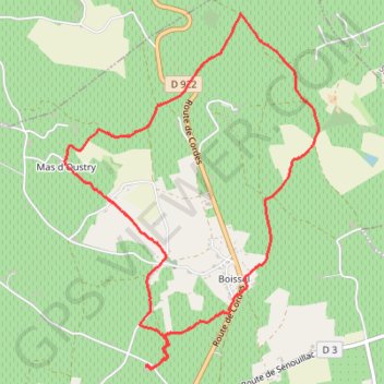Itinéraire La Ronde des Vignerons, distance, dénivelé, altitude, carte, profil, trace GPS