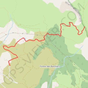 Itinéraire Col de la Gardette, distance, dénivelé, altitude, carte, profil, trace GPS