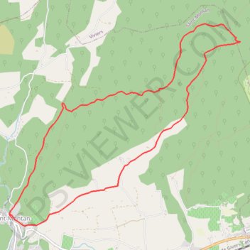 Itinéraire Saint-Montan, Urbe, distance, dénivelé, altitude, carte, profil, trace GPS