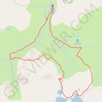 Itinéraire Étangs de Fontargente, distance, dénivelé, altitude, carte, profil, trace GPS