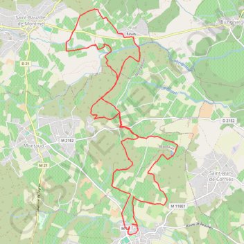 Itinéraire Balade à Saint Drezery (34160), distance, dénivelé, altitude, carte, profil, trace GPS