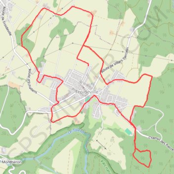 Itinéraire 20221010_172101.gpx, distance, dénivelé, altitude, carte, profil, trace GPS