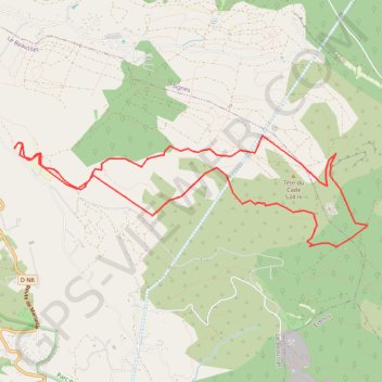 Itinéraire Les 4 frères tête de cade, distance, dénivelé, altitude, carte, profil, trace GPS