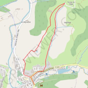 Itinéraire La colline du calvaire - Chalabre, distance, dénivelé, altitude, carte, profil, trace GPS