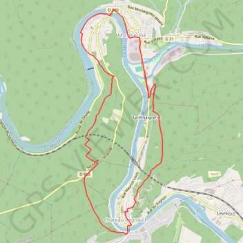Itinéraire La boucle des 7 Roches, distance, dénivelé, altitude, carte, profil, trace GPS