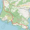 Itinéraire Camogli - Porto Fino, distance, dénivelé, altitude, carte, profil, trace GPS