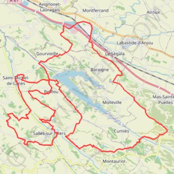 Itinéraire Le Grand Tour - Lac de Ganguise, distance, dénivelé, altitude, carte, profil, trace GPS