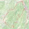 Itinéraire 🚴 Trace ,boucle des grands goulets du Vercors, distance, dénivelé, altitude, carte, profil, trace GPS