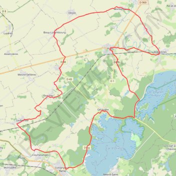 Itinéraire Les balcons du Parc, distance, dénivelé, altitude, carte, profil, trace GPS