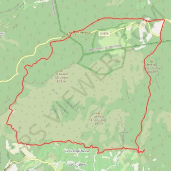 Itinéraire Malaval-Ramayettes, distance, dénivelé, altitude, carte, profil, trace GPS