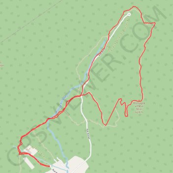 Itinéraire Montagne à Deux Têtes, distance, dénivelé, altitude, carte, profil, trace GPS