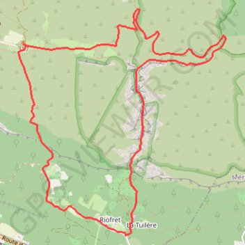 Itinéraire Les gorges du Régalon, distance, dénivelé, altitude, carte, profil, trace GPS
