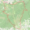 Itinéraire Luberon - Charnière du Grand et Petit Luberon, distance, dénivelé, altitude, carte, profil, trace GPS