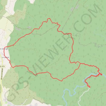 Itinéraire Les Concluses de Lussan, distance, dénivelé, altitude, carte, profil, trace GPS