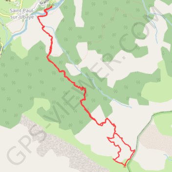 Itinéraire Tête de l'homme Saint-Paul-sur-Ubaye, distance, dénivelé, altitude, carte, profil, trace GPS