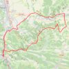 Itinéraire Mirepoix, distance, dénivelé, altitude, carte, profil, trace GPS