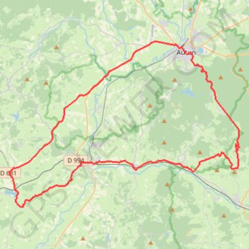 Itinéraire Saint-Didier - Chapey - Montromble, distance, dénivelé, altitude, carte, profil, trace GPS