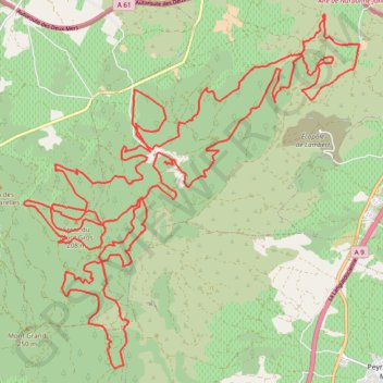 Itinéraire TDF 2023 Trail des Cisterciens, distance, dénivelé, altitude, carte, profil, trace GPS