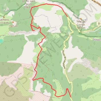 Itinéraire Le fil la colombière, distance, dénivelé, altitude, carte, profil, trace GPS