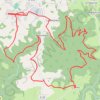 Itinéraire 12-202, distance, dénivelé, altitude, carte, profil, trace GPS