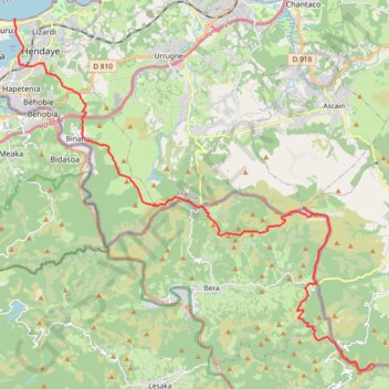 Itinéraire Etape 1, distance, dénivelé, altitude, carte, profil, trace GPS