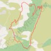 Itinéraire Boucle de la barre des Dourbes depuis les Dourbes le 12 oct. 2023 10:30:25, distance, dénivelé, altitude, carte, profil, trace GPS